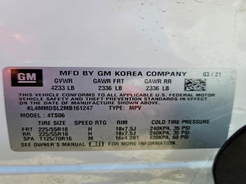 2021 BUICK ENCORE GX SELECT 13