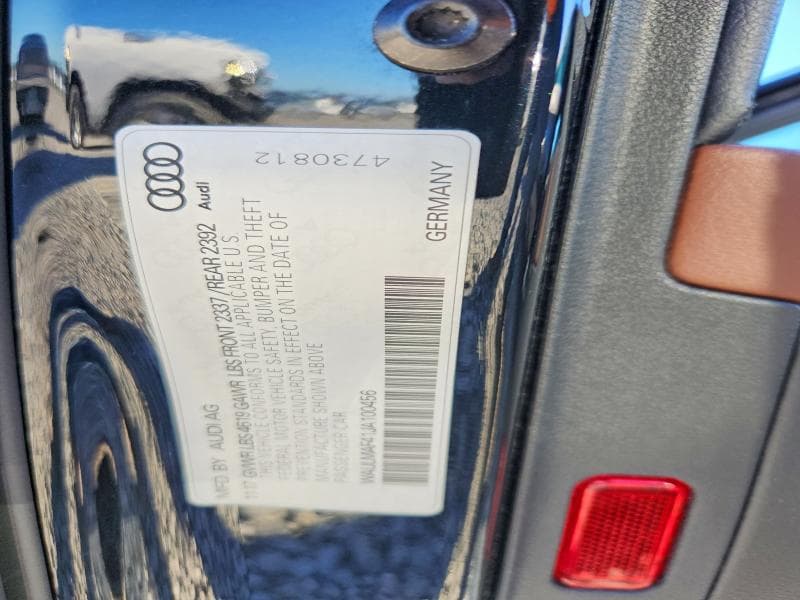 2018 AUDI A4 PREMIUM PLUS 13