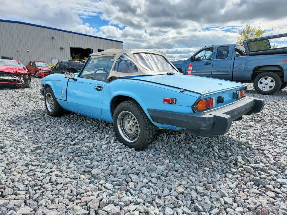 1980 TRIUMPH CAR SPITFIRE 2