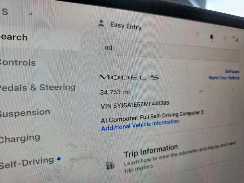 2021 TESLA MODEL S 9