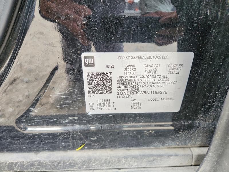 2022 CHEVROLET TRAVERSE LS 13