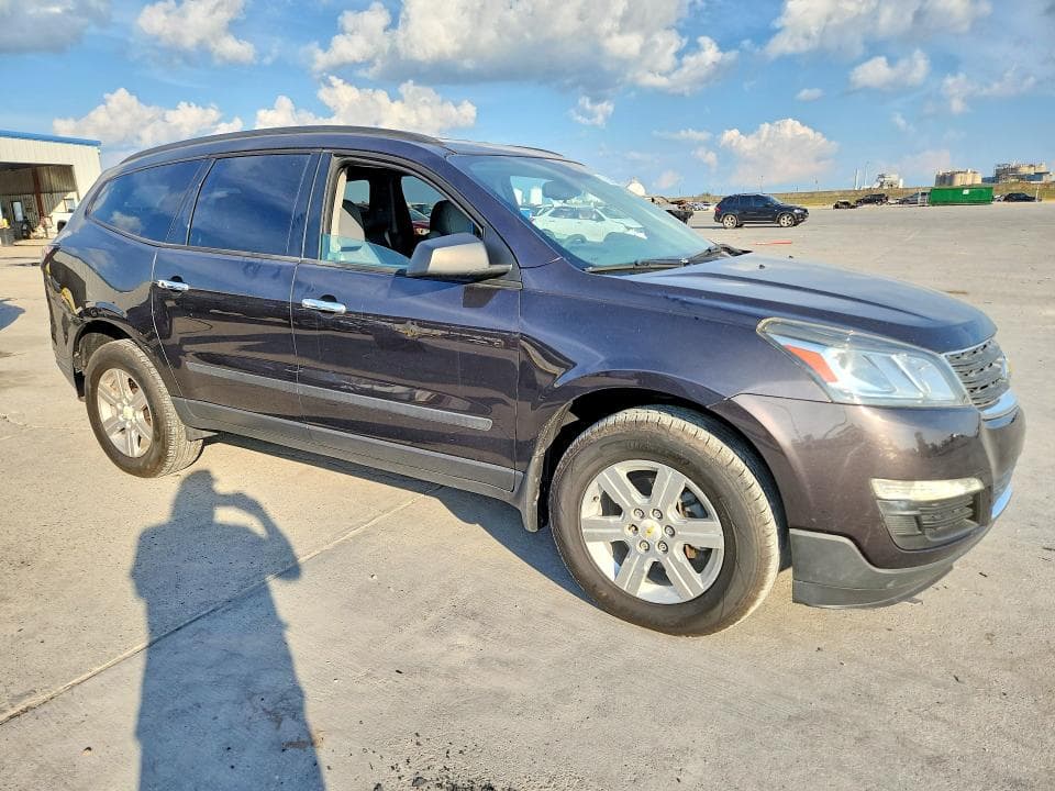 2017 CHEVROLET TRAVERSE LS 4