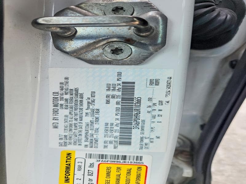 2018 FORD FUSION SE 13