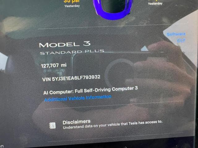 2020 TESLA MODEL 3 8