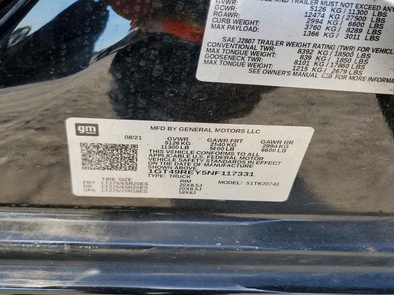 2022 GMC SIERRA K2500 DENALI 13