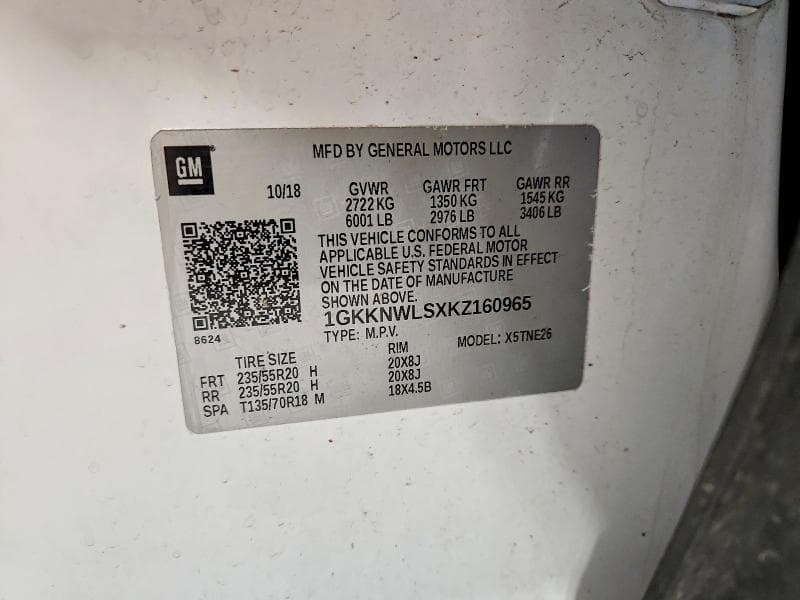 2019 GMC ACADIA 14