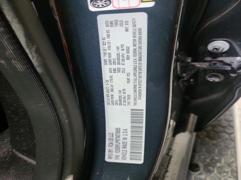 2026 RAM 1500 LARAMIE 12