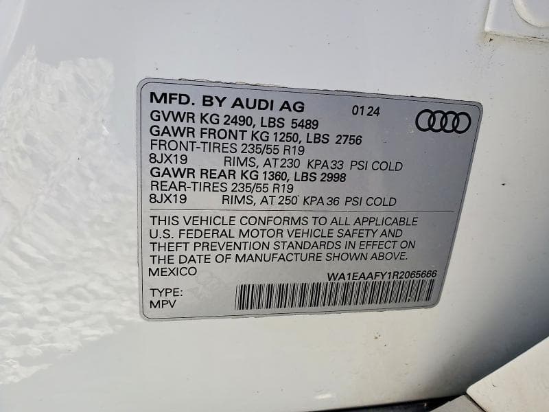 2024 AUDI Q5 PREMIUM PLUS 45 12