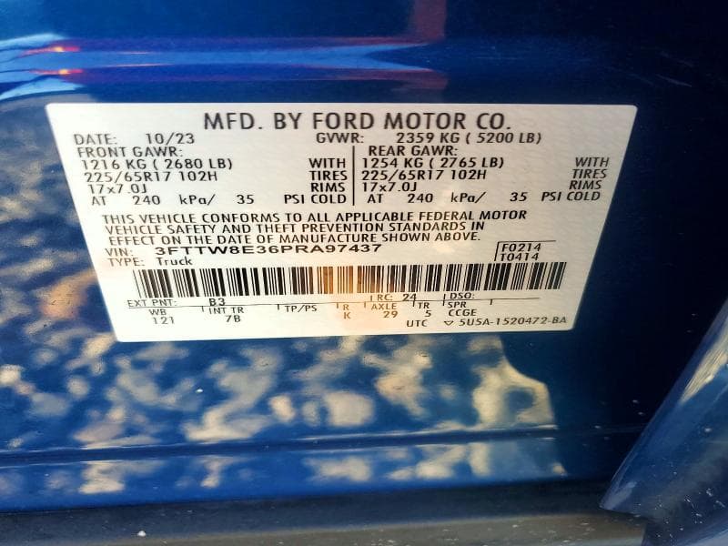 2023 FORD MAVERICK XL 12