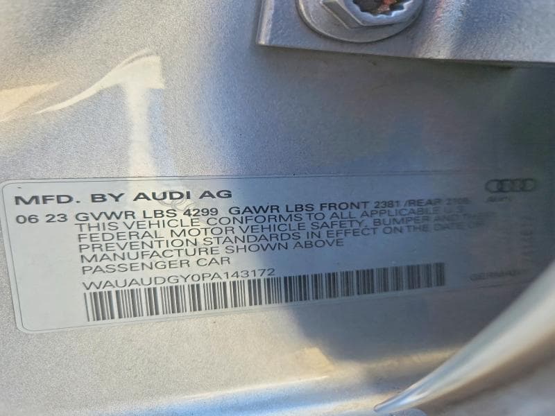 2023 AUDI A3 PREMIUM 12