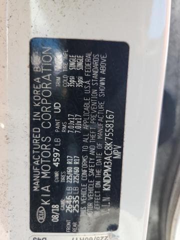 2019 KIA SPORTAGE LX 12