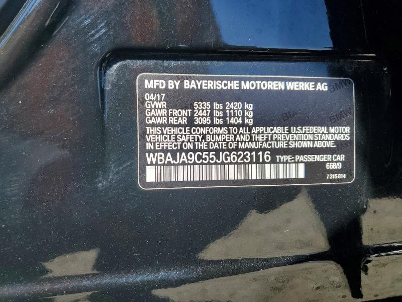 2018 BMW 530E 13