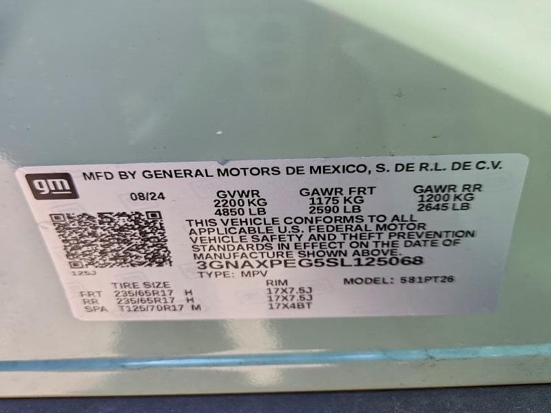 2025 CHEVROLET EQUINOX LT 13