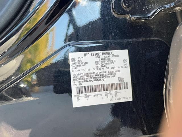 2019 FORD EDGE ST 10