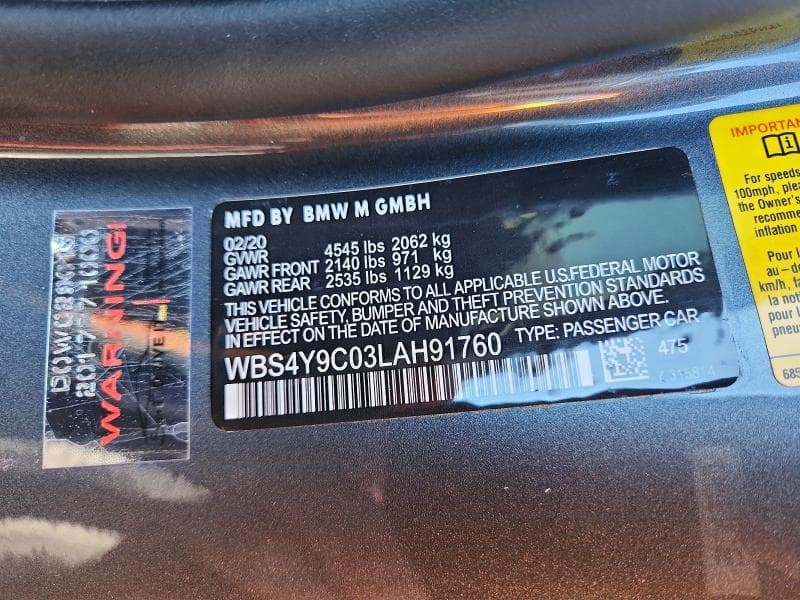 2020 BMW M4 12