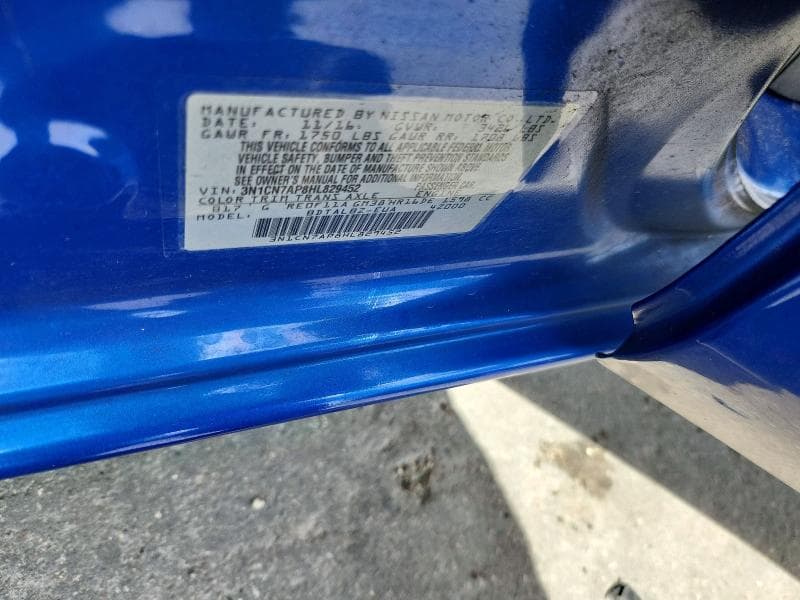 2017 NISSAN VERSA 1.6 SV 12