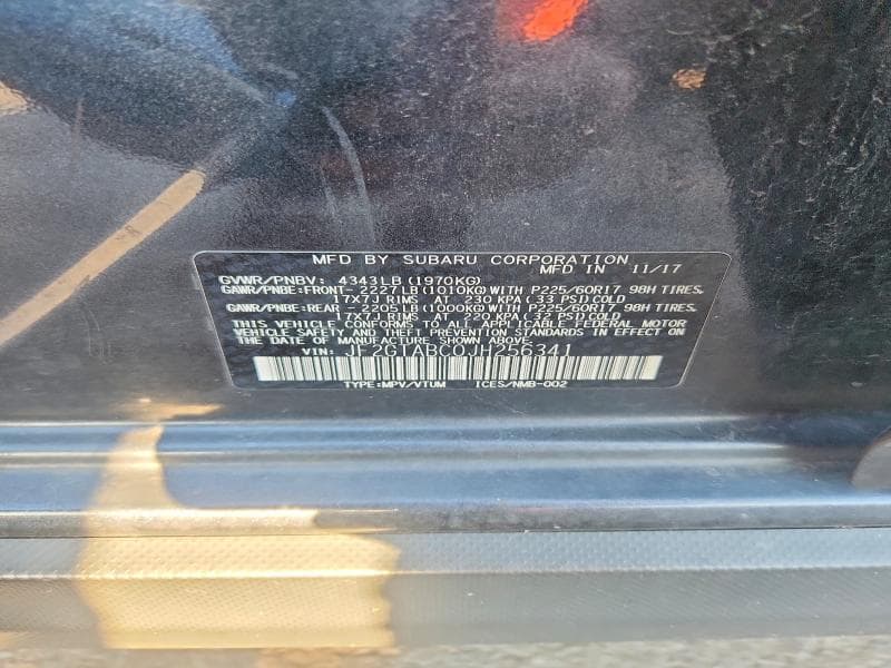 2018 SUBARU CROSSTREK PREMIUM 13