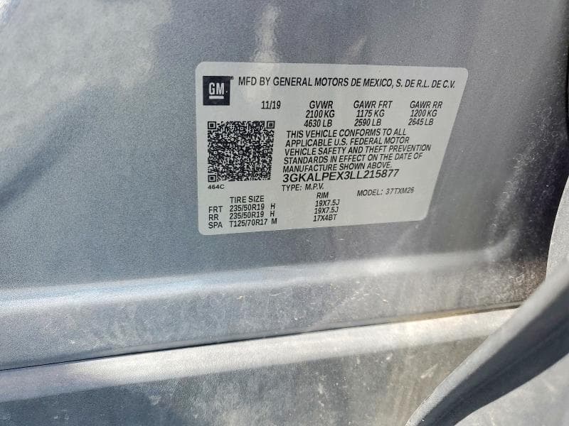 2020 GMC TERRAIN SLT 13