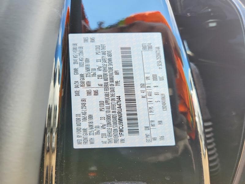 2024 FORD ESCAPE ST LINE 13