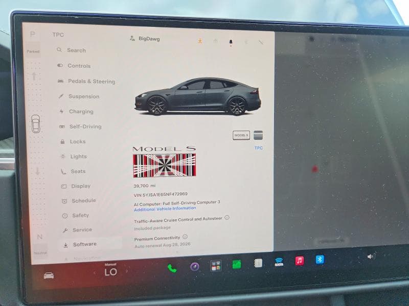2022 TESLA MODEL S 9