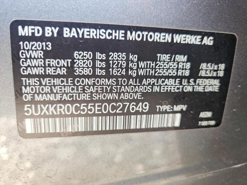 2020 BMW X5 XDRIVE35I 13