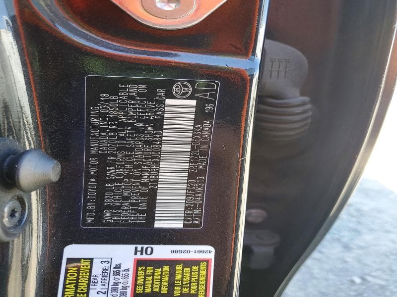 2018 TOYOTA COROLLA SE 13