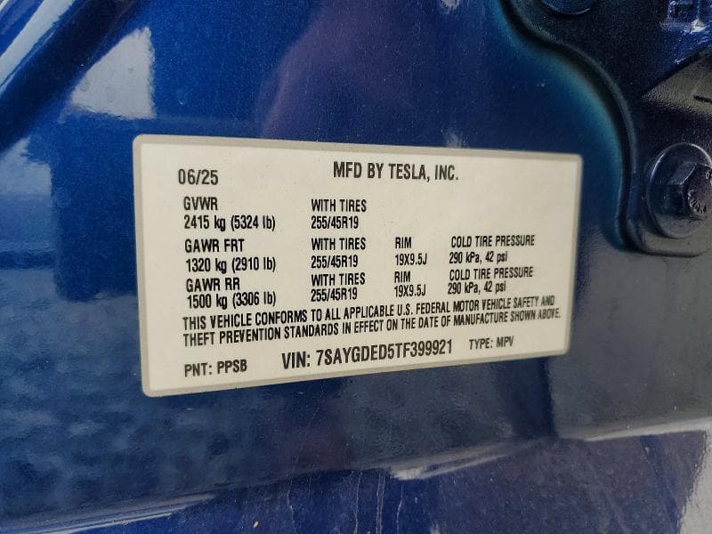 2026 TESLA MODEL Y 13