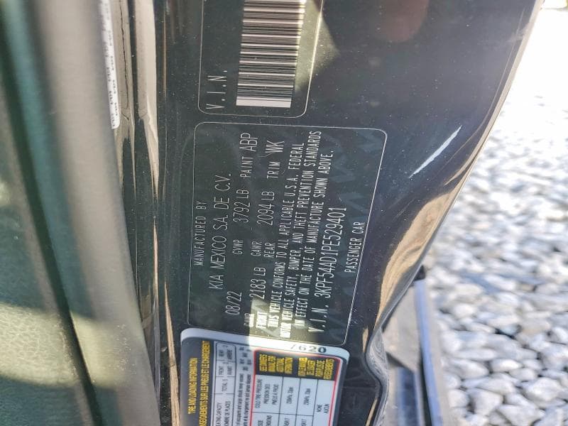 2023 KIA FORTE GT LINE 12