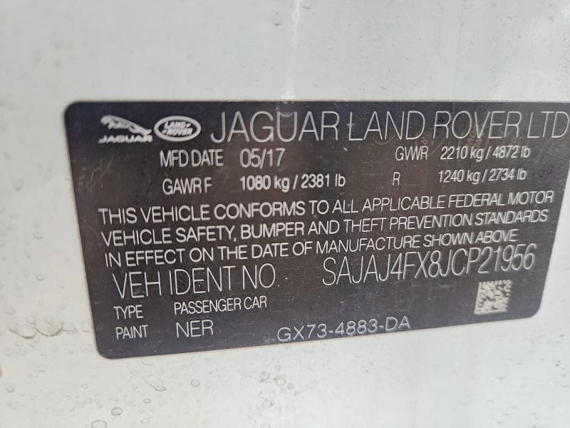 2018 JAGUAR XE PREMIUM 13