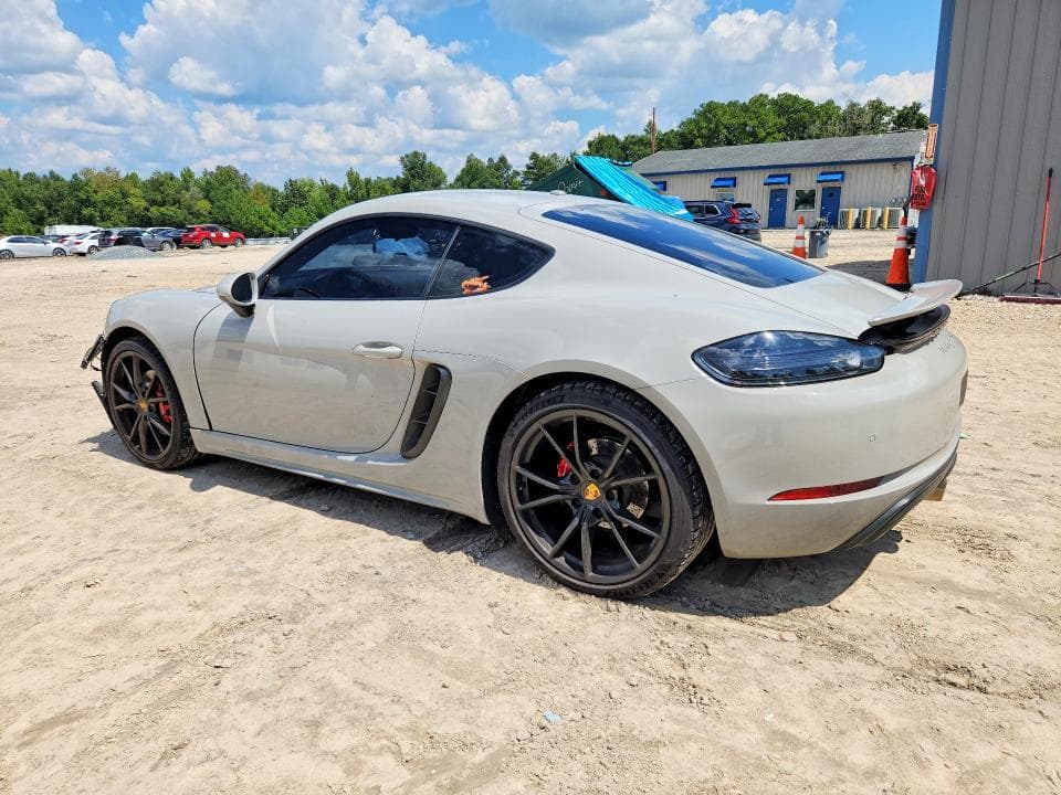2018 PORSCHE CAYMAN S 2