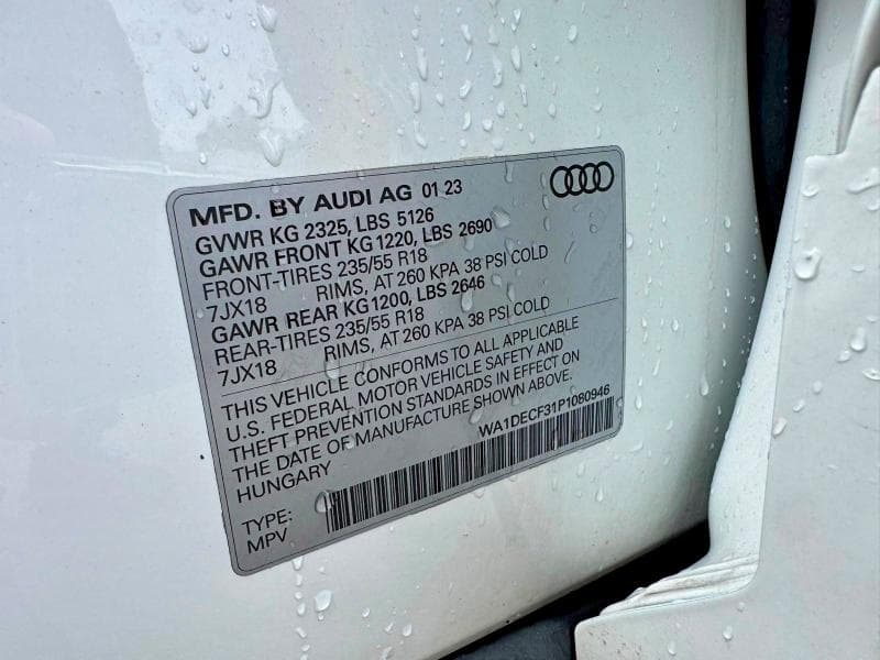 2023 AUDI Q3 PREMIUM S LINE 45 10