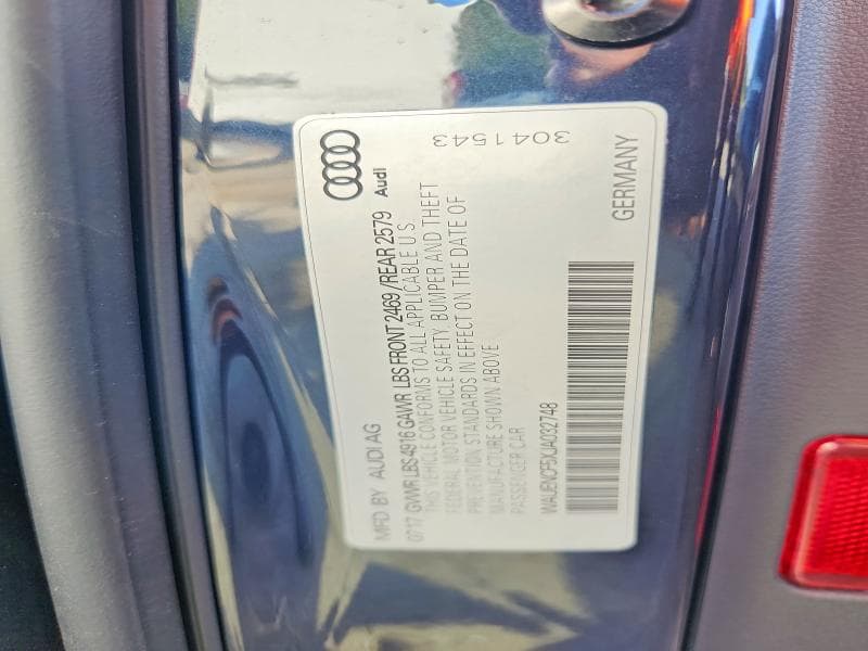 2018 AUDI A5 PREMIUM PLUS S-LINE 12