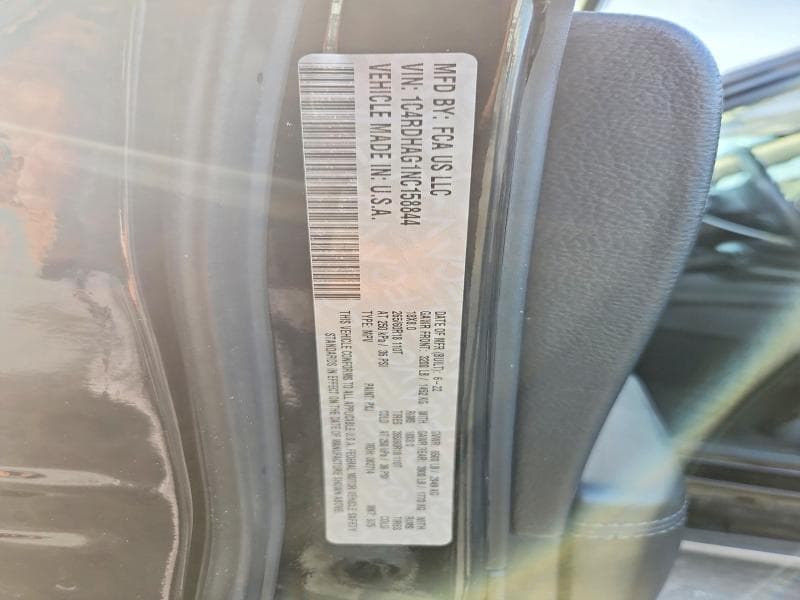2022 DODGE DURANGO SXT 14