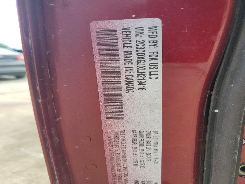 2020 DODGE CHARGER SCAT PACK 12