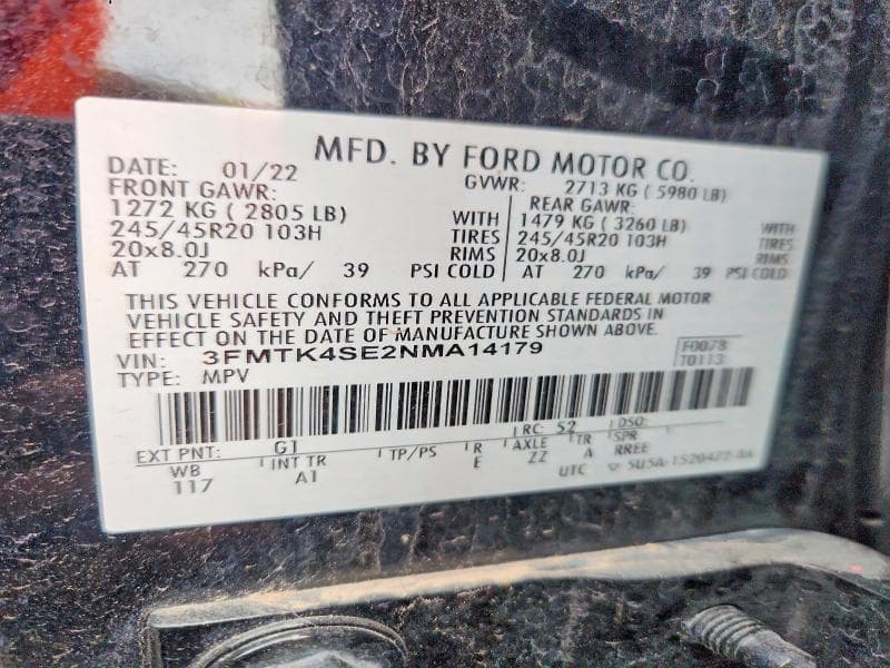 2022 FORD MUSTANG MACH-E GT 13