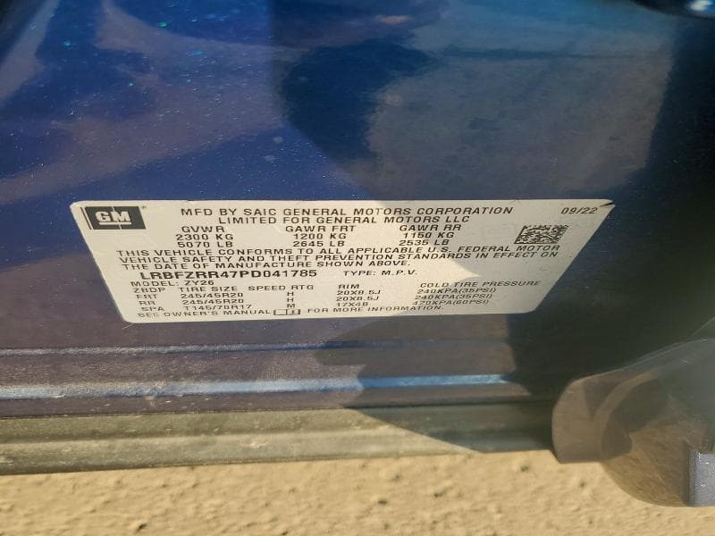 2023 BUICK ENVISION AVENIR 13