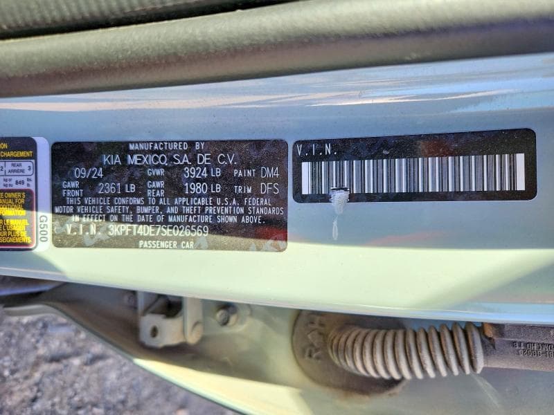 2025 KIA K4 LXS 13