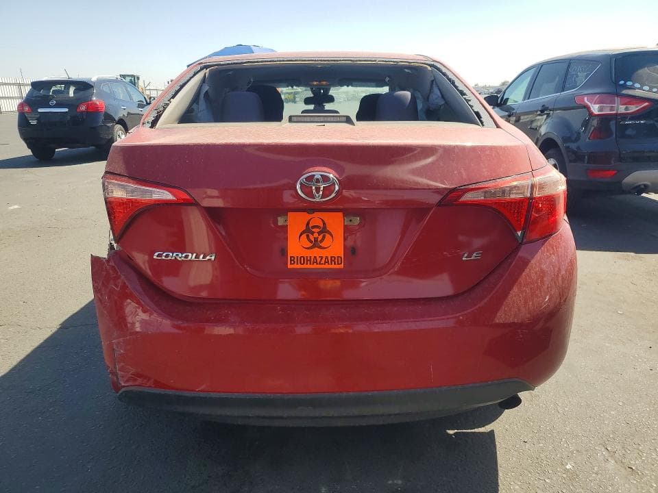2018 TOYOTA COROLLA LE 6