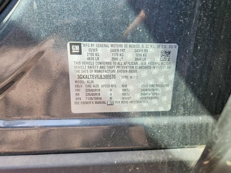2018 GMC TERRAIN SLE 13