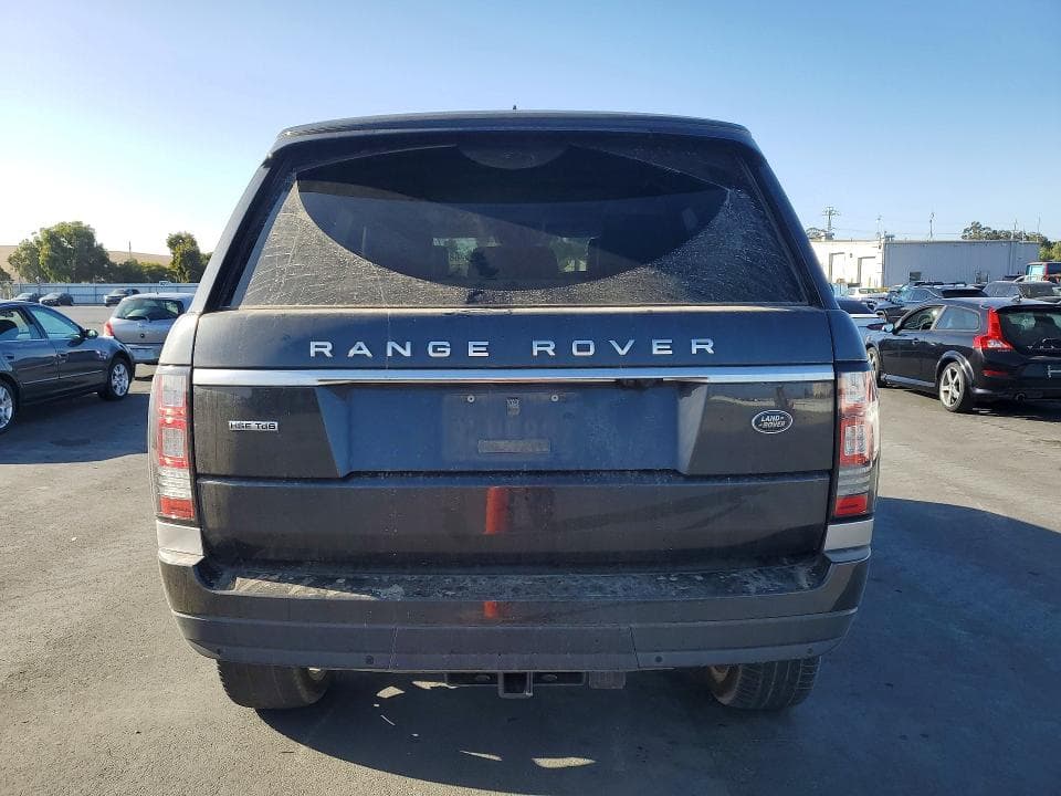 2017 LAND ROVER RANGE ROVER HSE 6