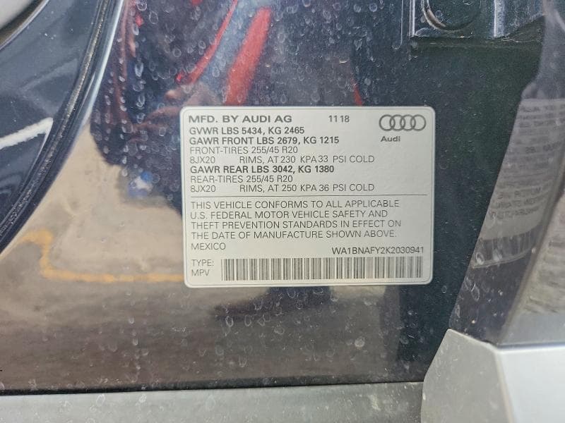 2019 AUDI Q5 PREMIUM PLUS 13