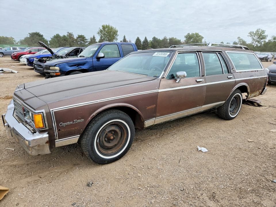 1983 CHEVROLET CAPRICE CLASSIC