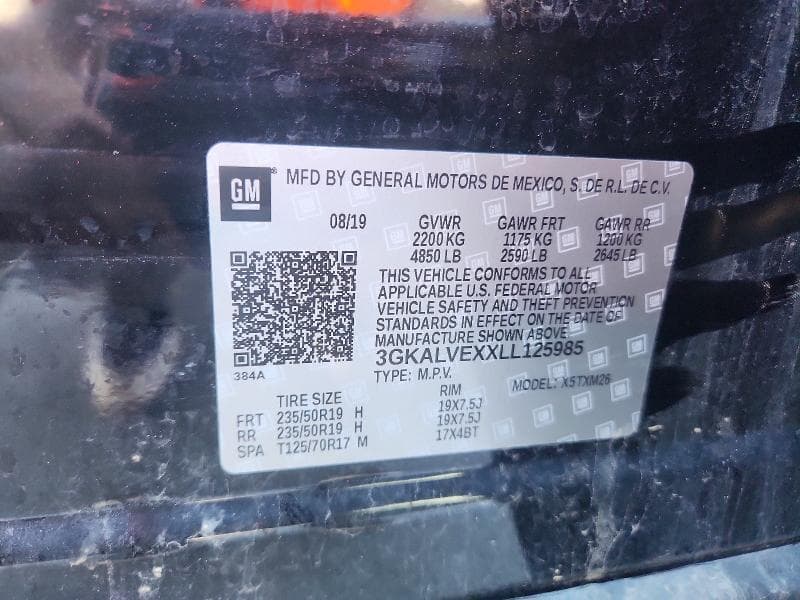2020 GMC TERRAIN SLT 12