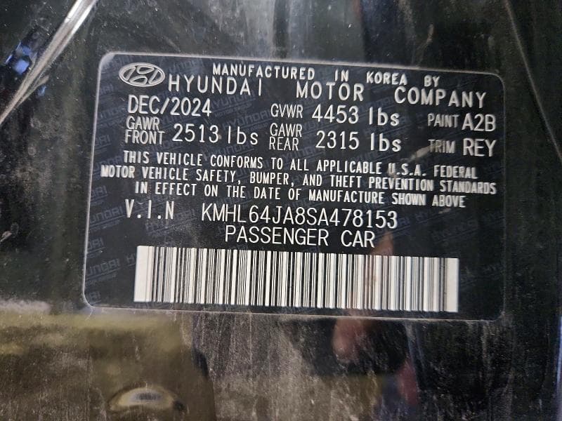2025 HYUNDAI SONATA SEL 12