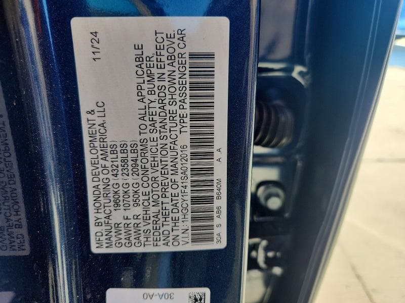 2025 HONDA ACCORD SE 13