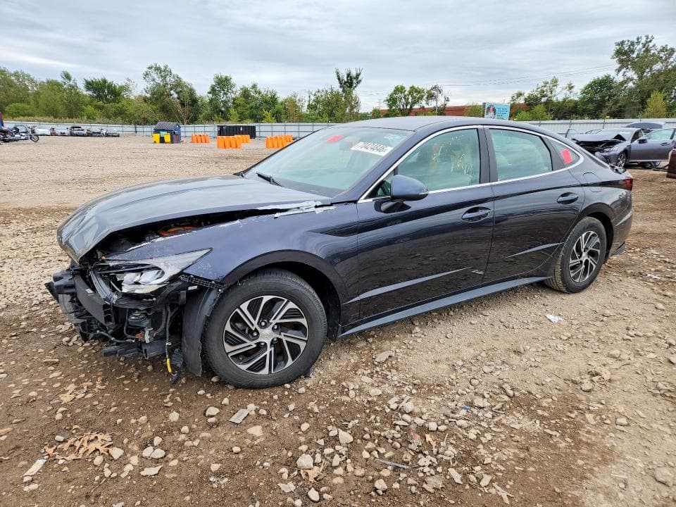 2020 HYUNDAI SONATA HYBRID BLUE