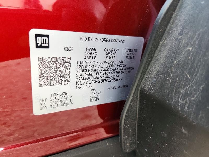 2024 CHEVROLET TRAX 1RS 13