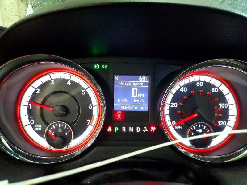 2019 DODGE GRAND CARAVAN GT 9