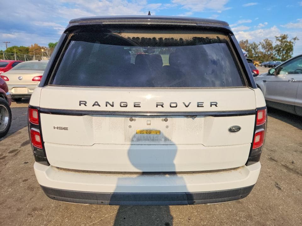 2019 LAND ROVER RANGE ROVER HSE 6
