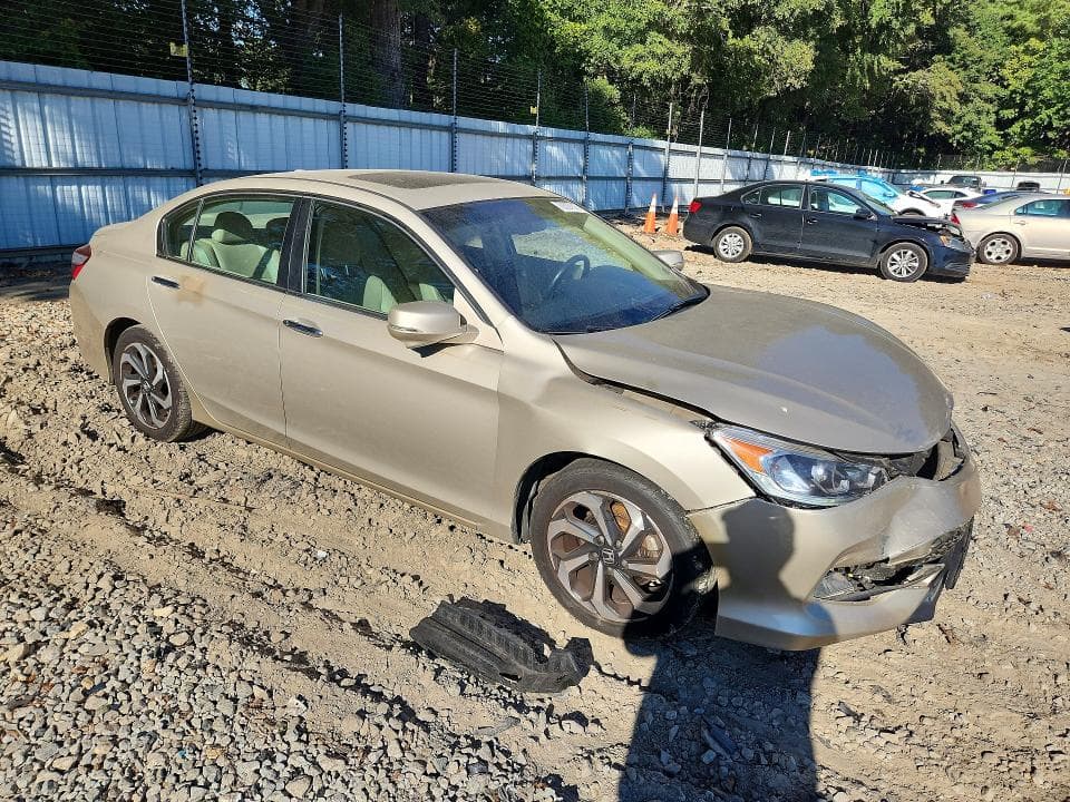 2017 HONDA ACCORD EXL 4